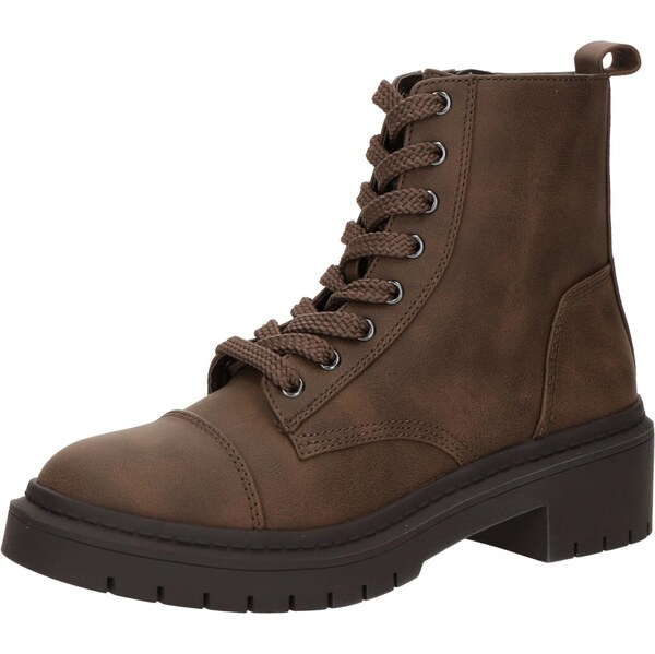 ALDO Šnurovacie členkové čižmy GOER hnedá 65696106