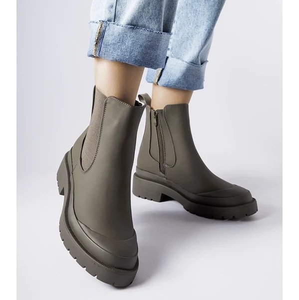 Gemre Zelené dámske topánky Detis 65418590