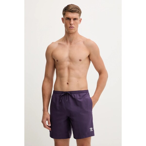 Plavkové šortky adidas Originals Adic Solid 8inc 66514440