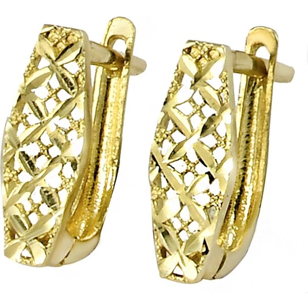 Zlaté náušnice Glare 474 65420540