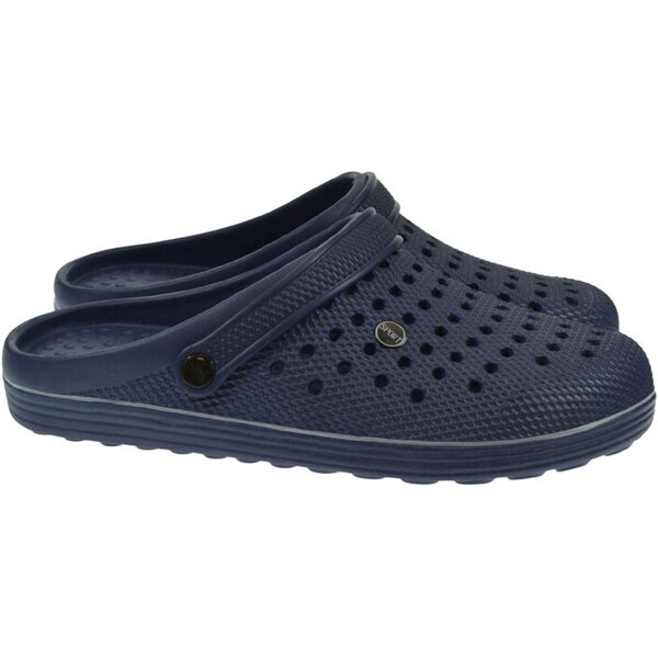 JOHN-C Pánske nad-rozmerné modré gumené šľapky SportAir 46-50 65421035