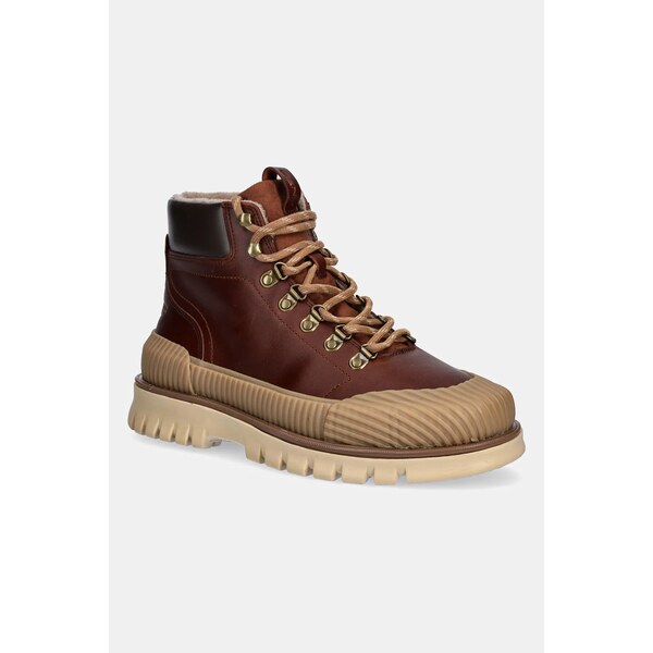 Kožené členkové topánky Gant Nebrada 65439219