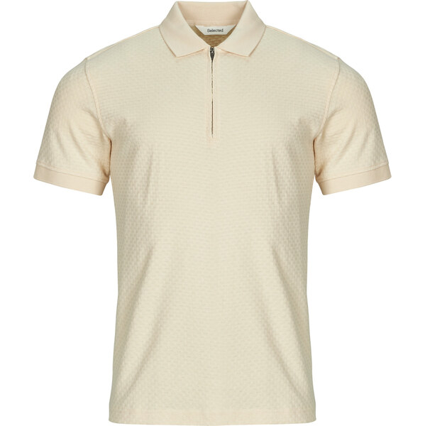 Selected Polokošele s krátkym rukávom SLHISAAC ZIP Selected 65423588