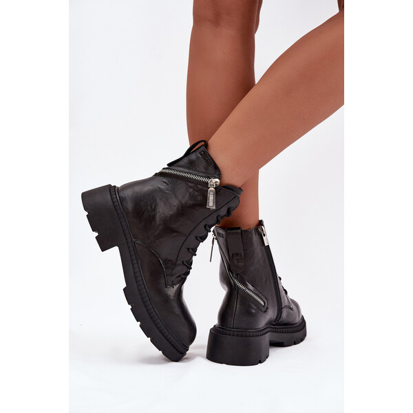 Big Star Shoes Dámska zateplená členková pracovná obuv Big Star - 65450269