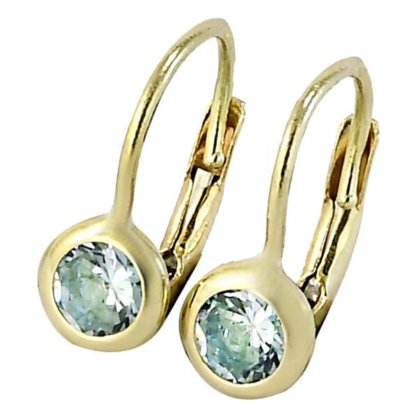 Zlaté detské náušnice Glare 478 65424027