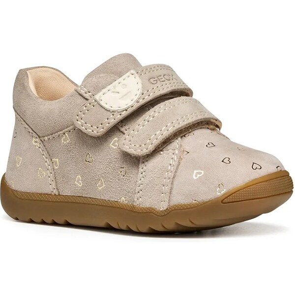 Detské semišové poltopánky Geox MACCHIA 65426250