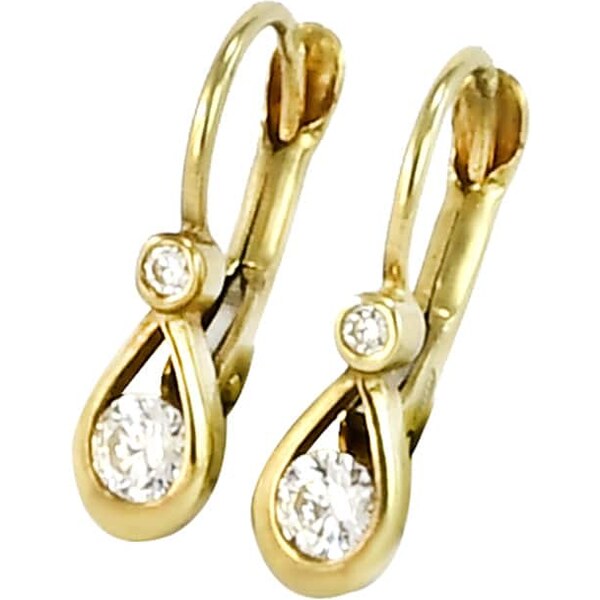 Zlaté detské náušnice Glare 480 65428403