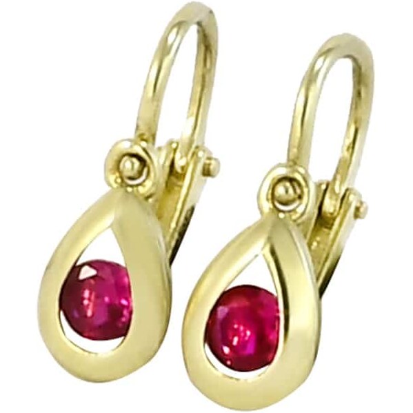 Zlaté detské náušnice Glare 481 65428404