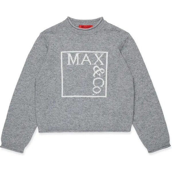 Detský sveter s prímesou vlny MAX&Co. MAXK21F KNITWEAR 65439300