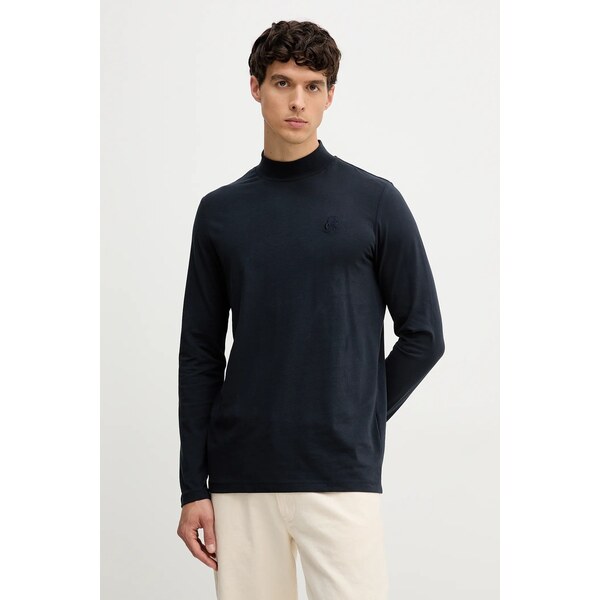 Bavlnené tričko s dlhým rukávom Karl Lagerfeld 65430968