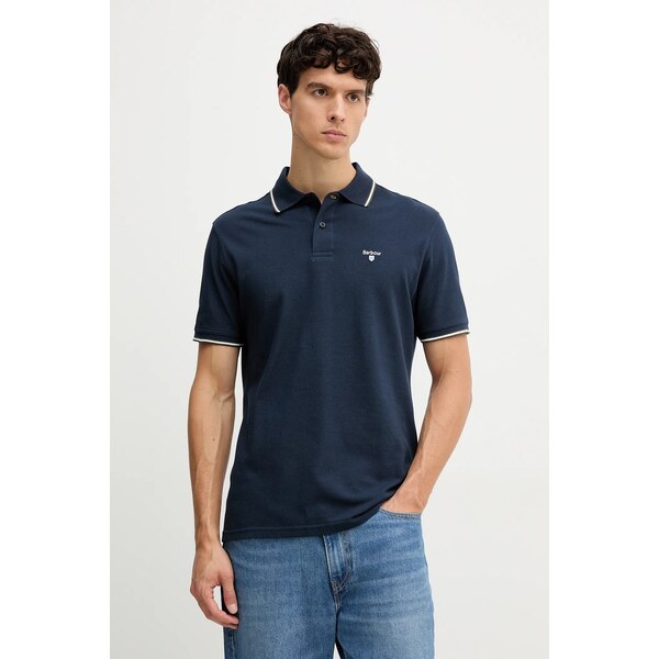 Bavlnené polo tričko Barbour 65430974