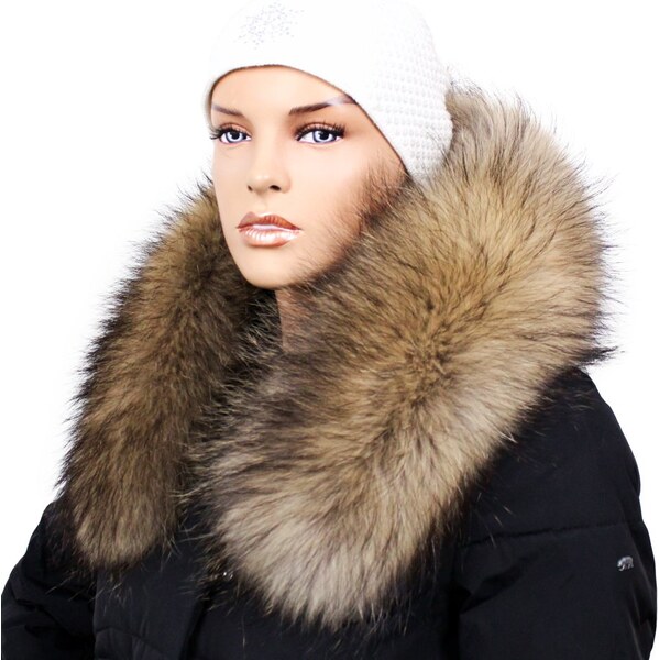 Sikora Kožušinový lem na kapucňu - golier medvedíkovec LM 10/28 (80 cm 65431342