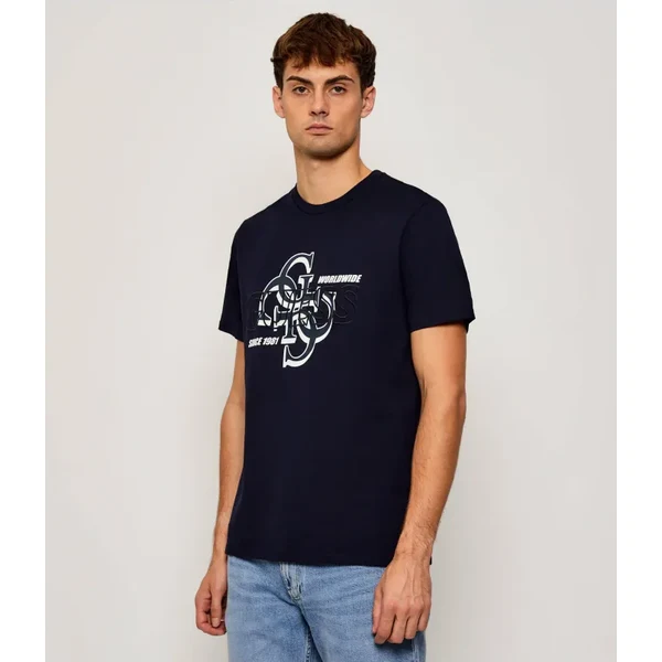 GUESS Tričko DROP SHADOW | regular fit 65434066