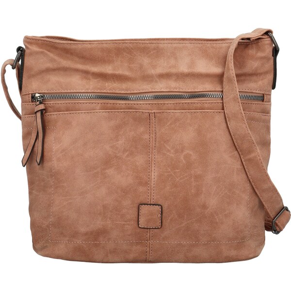 Firenze Dámska crossbody kabelka staroružová - Coveri Trixana ružová 65431398