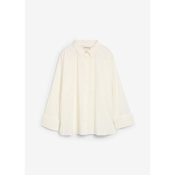 bonprix Blúzka s hodvábom, farba biela 65431758