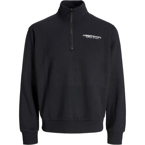 bonprix JJ REBEL Mikina so zipsom, farba čierna 65432013