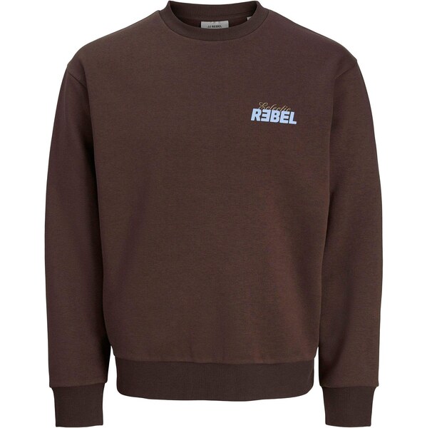 bonprix JJ REBEL mikina so zadnou potlačou, farba hnedá 65432015