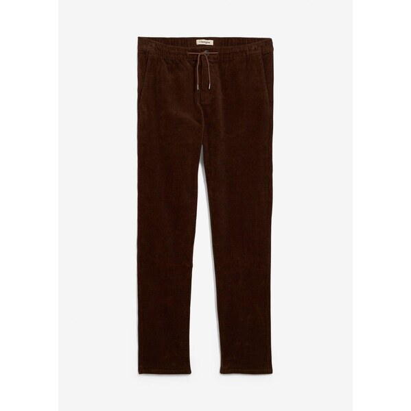 bonprix Kordové nohavice, bez zapínania, strečové, Regular Fit, farba 66889568