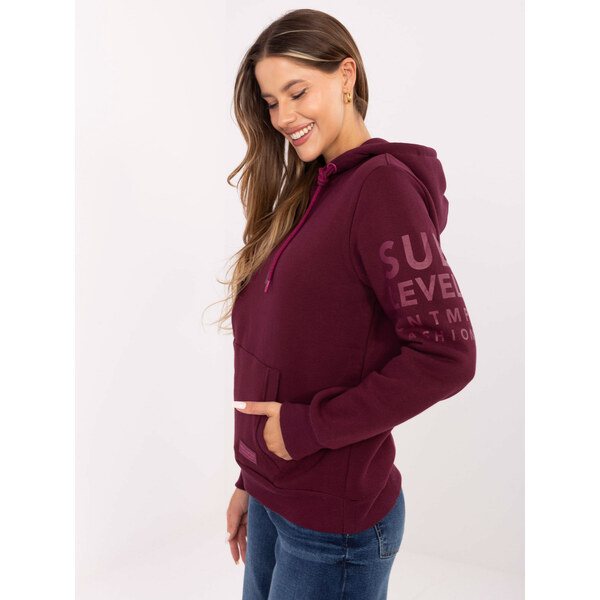 Dámska mikina Asmia D10600BI02690A8NO Burgundy - FPrice 65432979