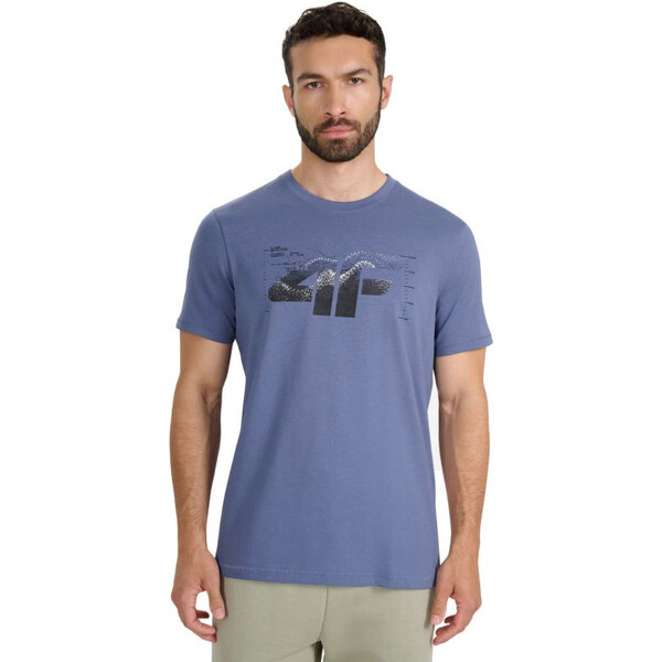 Pánske tričko 4F M2359 denim 4FWAW25TTSHM2359 32S pánske 65991808