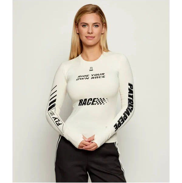 Patrizia Pepe Blúzka Racing | Slim Fit 65434132