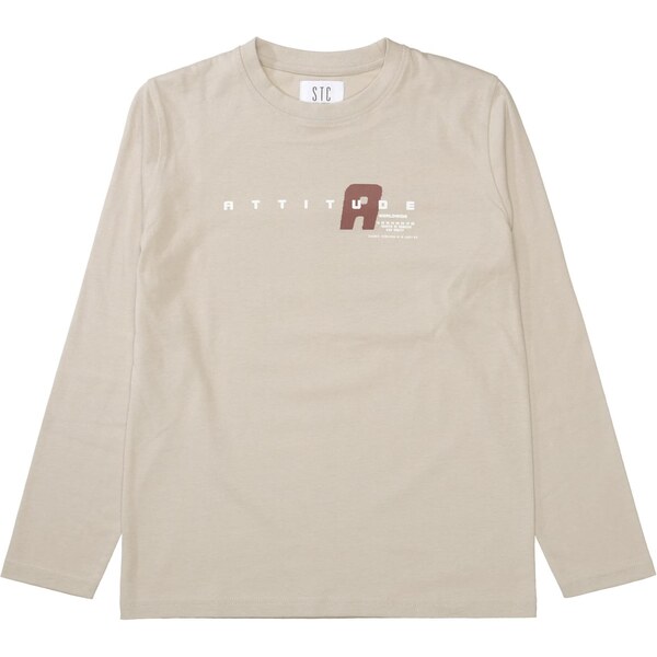 STACCATO Tričko krémová / tmavočervená / šedobiela 65436361