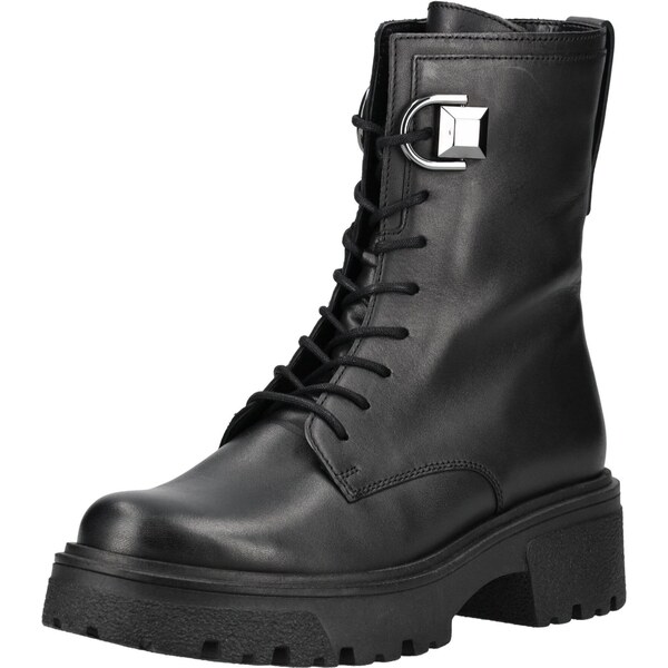 GABOR Šnurovacie členkové čižmy čierna 65888528