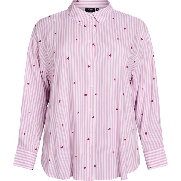 Zizzi Tričká na spanie svetlofialová / biela 65662312