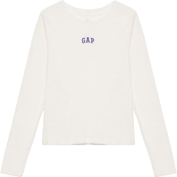 GAP Tričko fialová / prírodná biela 65663598