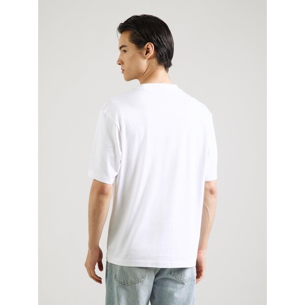 HUGO Tričko Dayla tmavomodrá / biela 65436746