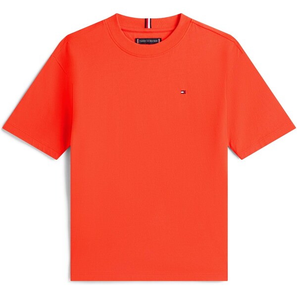 TOMMY HILFIGER Tričko ESSENTIAL oranžovo červená 65436819