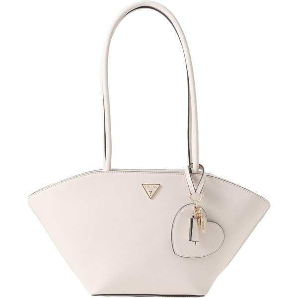 GUESS Kabelka na rameno BOLENA SHOULDER SATCHEL kamenná 65436826