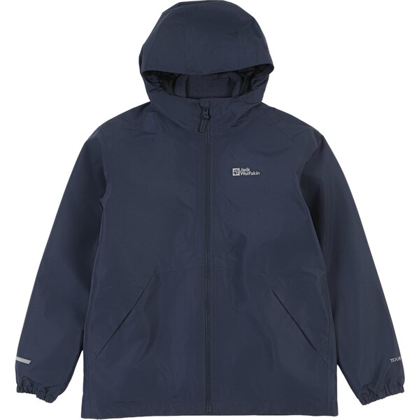 JACK WOLFSKIN Outdoorová bunda ICELAND tmavomodrá / striebornosivá 65707931