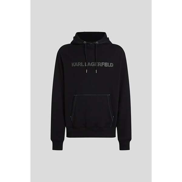MIKINA KARL LAGERFELD HOODIE W/ CONTRAST STITCHING 65435511