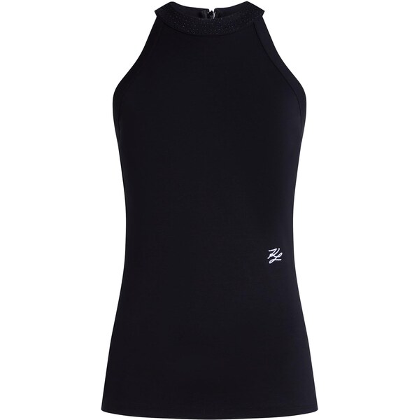 Karl Lagerfeld Top čierna / biela 65658489