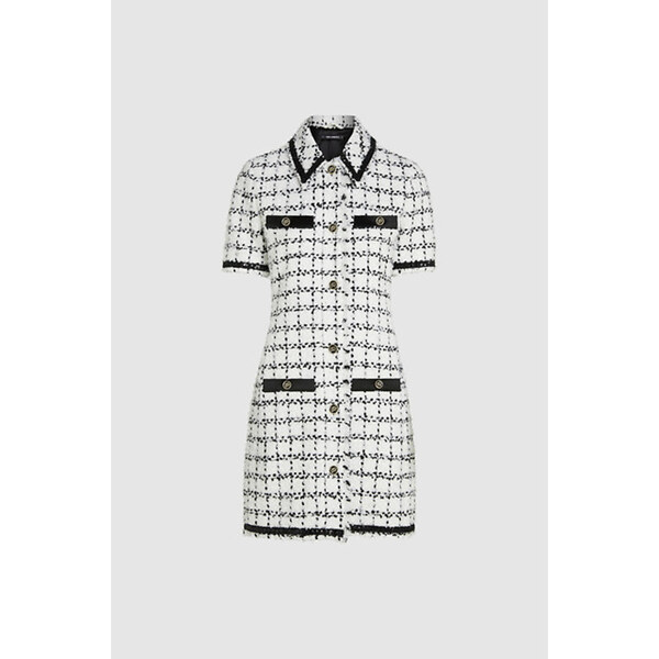 ŠATY KARL LAGERFELD BOUCLE DRESS 65435523