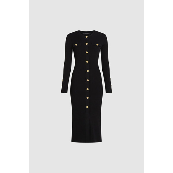 ŠATY KARL LAGERFELD ELEGANT LSLV KNIT DRESS 65435524