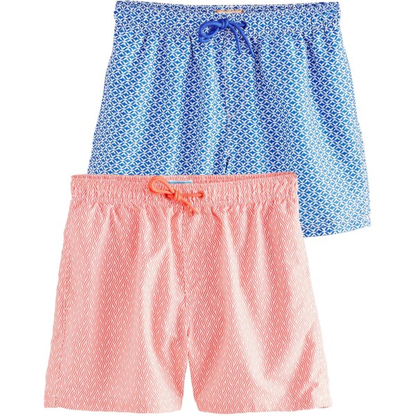 Next Plavecké šortky modrá / svetloružová / biela 65661681