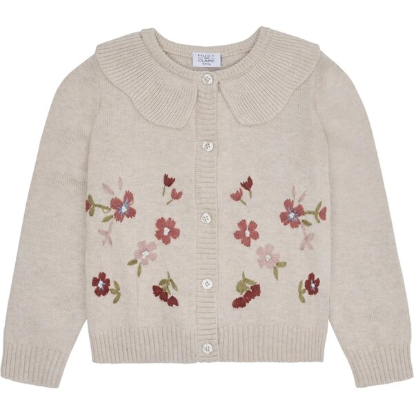 Hust & Claire Kardigán Camilia sivá / zelená / ružová / červená 65844070