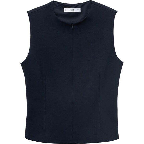 MANGO Top BRIN námornícka modrá 65893765
