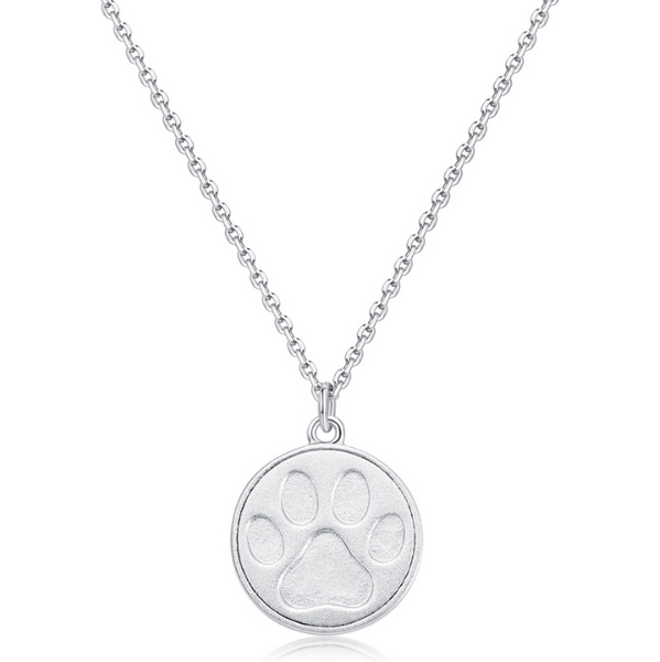 Olivie Strieborný náhrdelník LABKA 9630 65460021