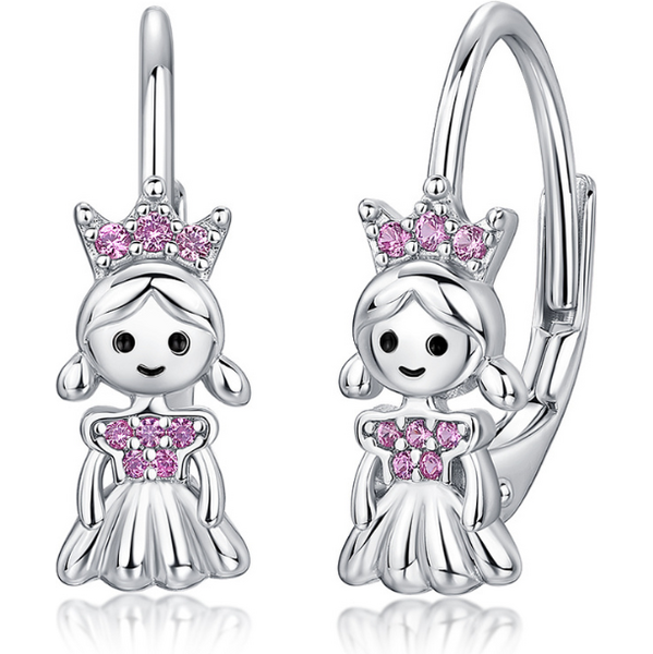 Olivie Strieborné náušnice PRINCEZNÁ 9619 65451184