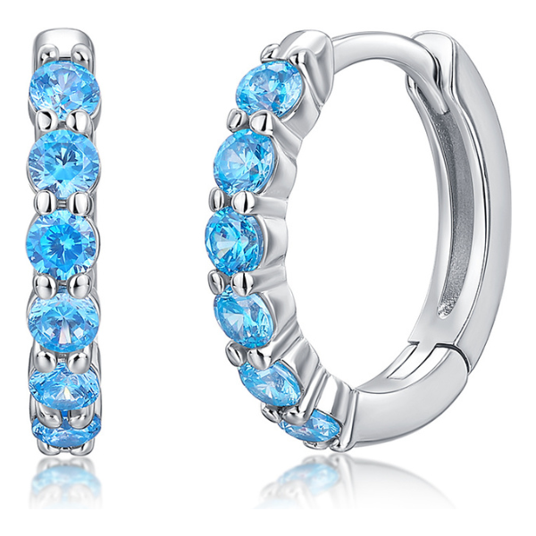 Olivie Kruhové náušnice NEZÁBUDKA 9640 65463379