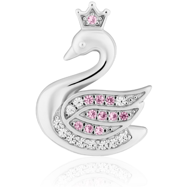 Olivie Strieborné náušnice LABUŤ 9660 65462951