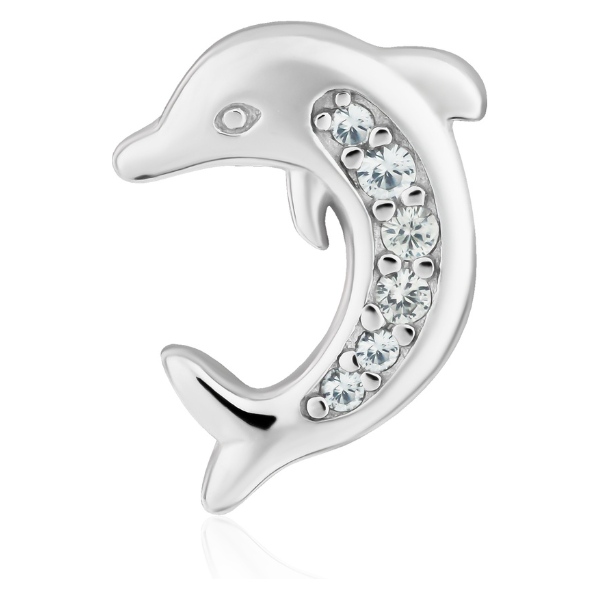 Olivie Strieborné náušnice DELFÍN 9661 65462952