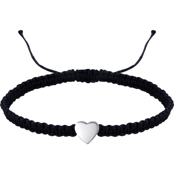 Olivie Šnúrkový náramok SRDCE 9677 65462959