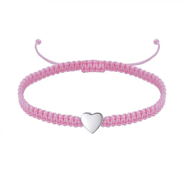 Olivie Šnúrkový náramok SRDCE 9678 65462960