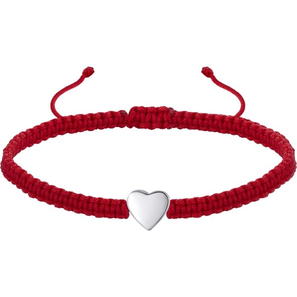 Olivie Šnúrkový náramok SRDCE 9679 65462961