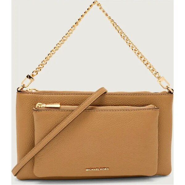 Michael Kors Kožená listová kabelka Jet Set 65384468