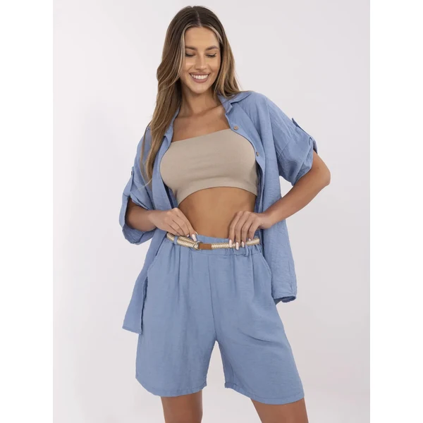 FPrice Šortky MI SN 6620.72P modré 65446031